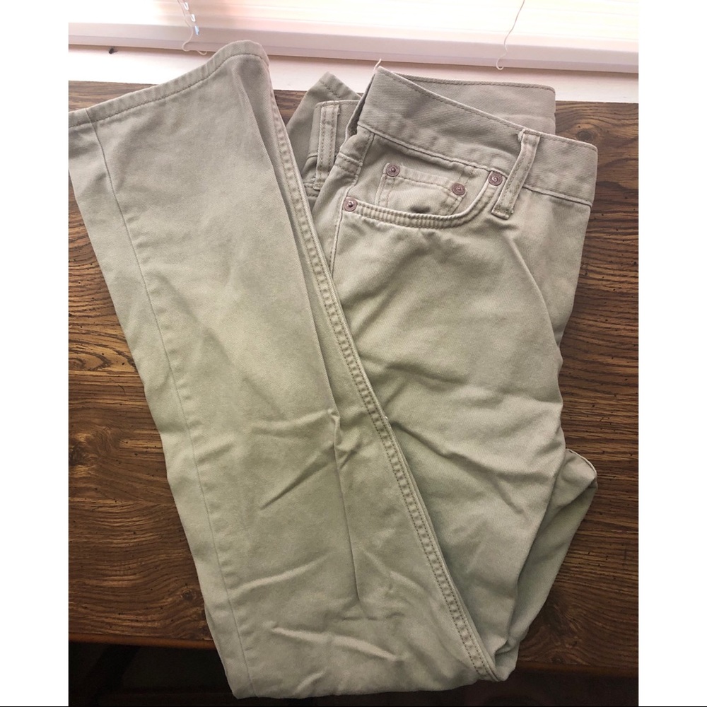 Old Navy straight leg khaki pants